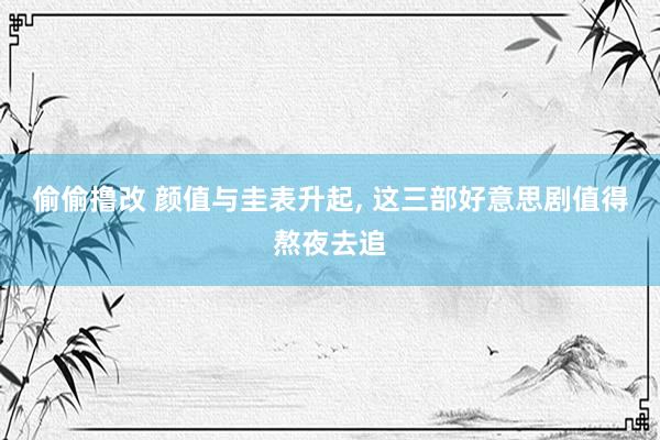 偷偷撸改 颜值与圭表升起， 这三部好意思剧值得熬夜去追