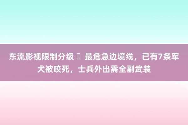 东流影视限制分级 ​最危急边境线，已有7条军犬被咬死，士兵外出需全副武装