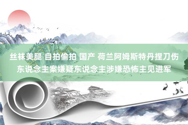 丝袜美腿 自拍偷拍 国产 荷兰阿姆斯特丹捏刀伤东说念主案嫌疑东说念主涉嫌恐怖主见进军