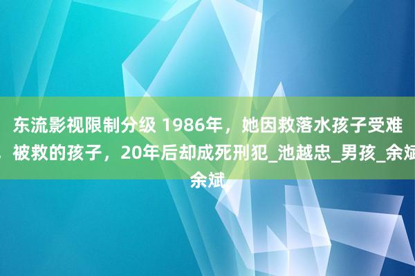 东流影视限制分级 1986年，她因救落水孩子受难，被救的孩子，20年后却成死刑犯_池越忠_男孩_余斌