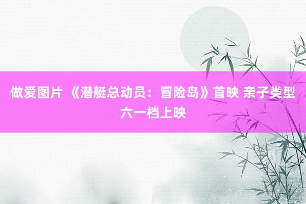 做爱图片 《潜艇总动员：冒险岛》首映 亲子类型六一档上映